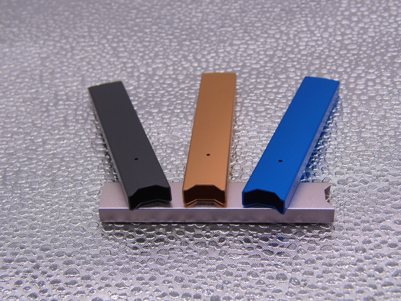 方形梯形缺口侧扣电子烟铝外壳，小电子烟铝外壳CNC加工